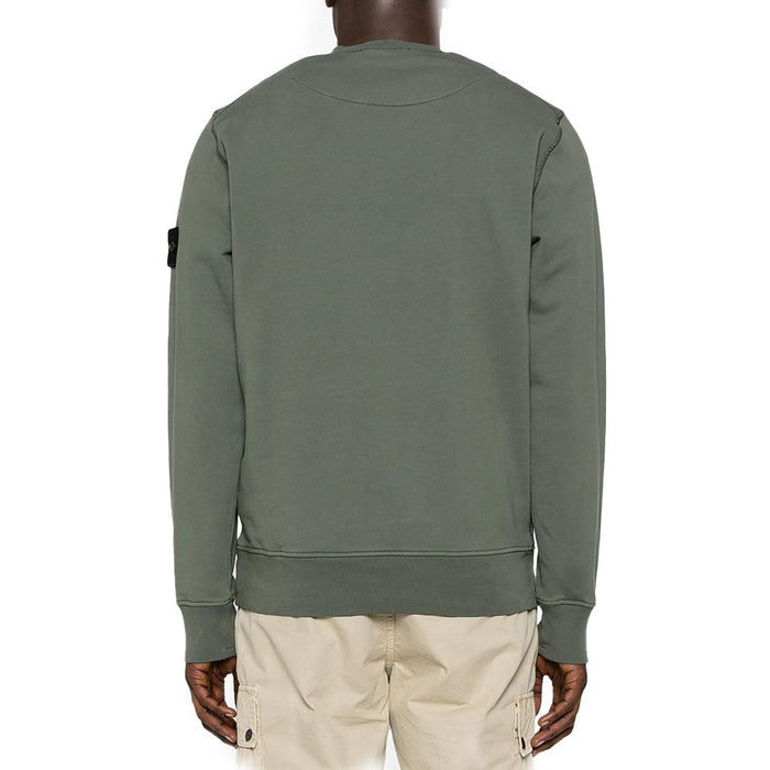 STONE ISLAND Men’s Cotton Fleece Regular Fit Sweatshirt