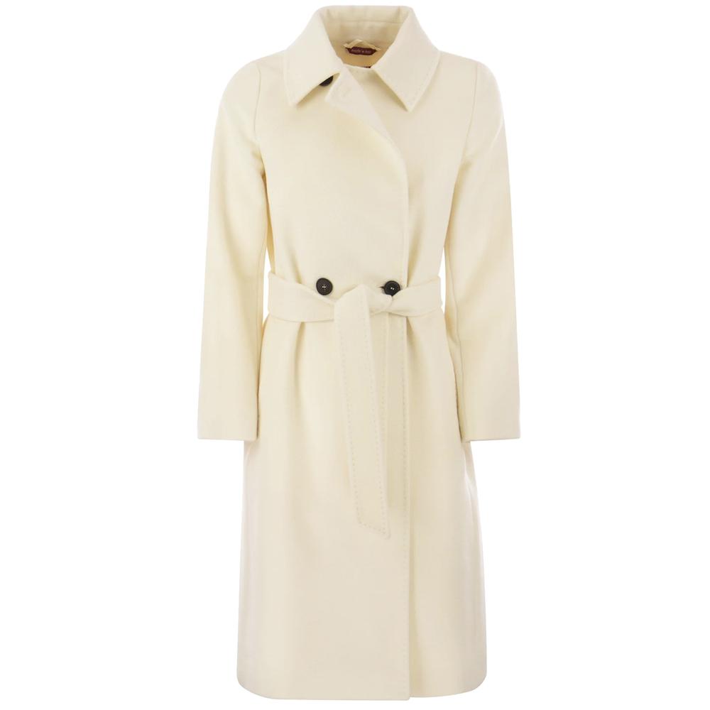 Max Mara Women’s Belted Wool Coat 2360162133 001