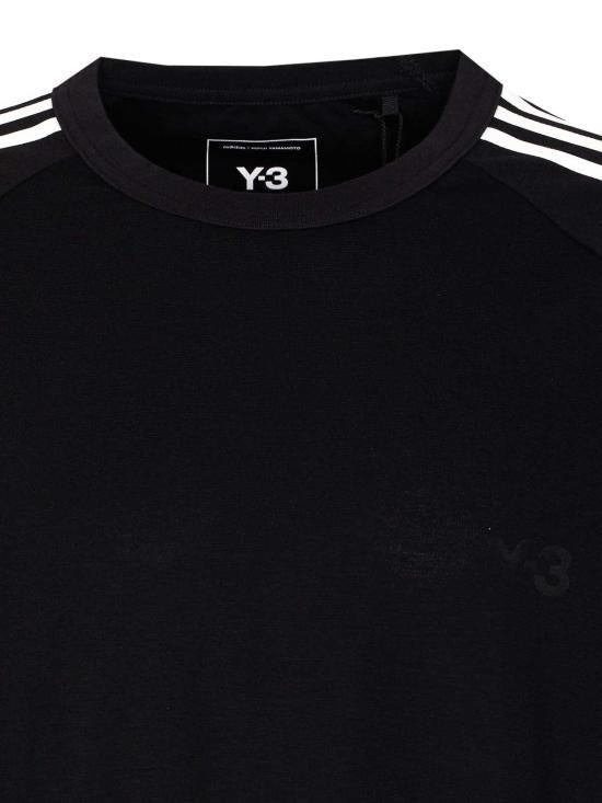 Y-3 Short Sleeve T-Shirt Black Men’s Cotton Tee