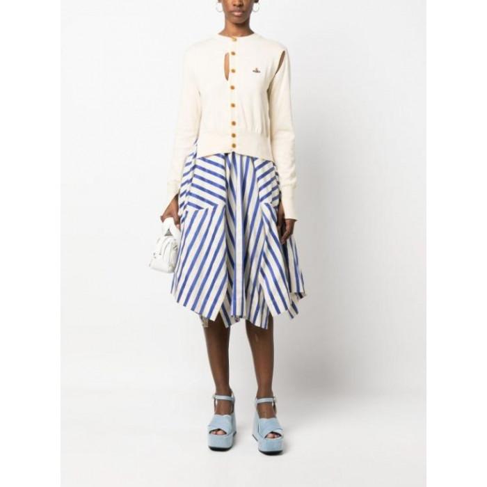 Vivienne Westwood Ribbed Knit Cardigan A408