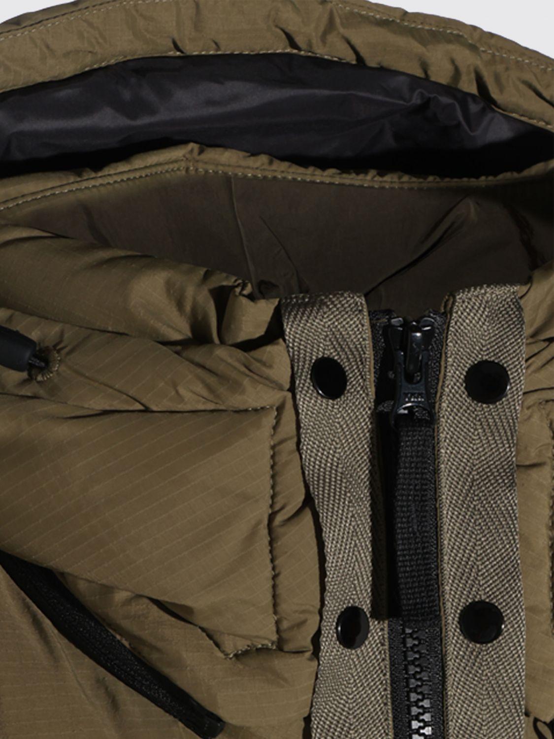 STONE ISLAND Green Down Puffer Jacket Men’s