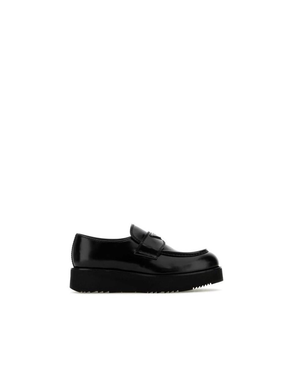 PRADA Brushed Leather Loafers 2DG147 055 F0002