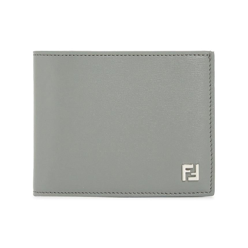FENDI FF Monogram Leather Bifold Wallet for Men