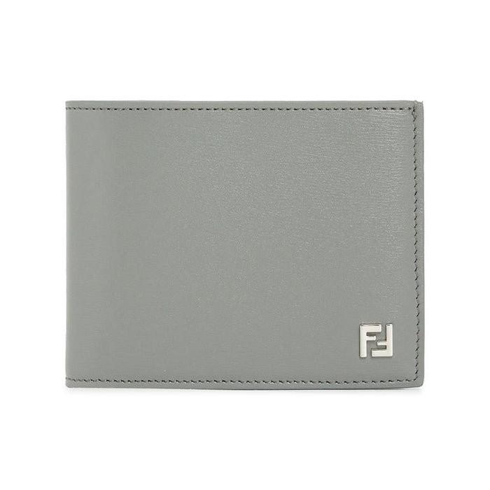 FENDI FF Monogram Leather Bifold Wallet for Men