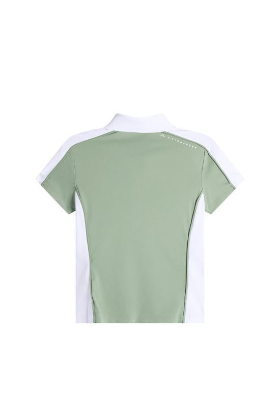 J LINDEBERG Women’s Polo Shirt GWJT14801M286 HEDGE GREEN DOM