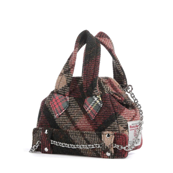 Vivienne Westwood Archive Mini Crossbody Bag Black Leather