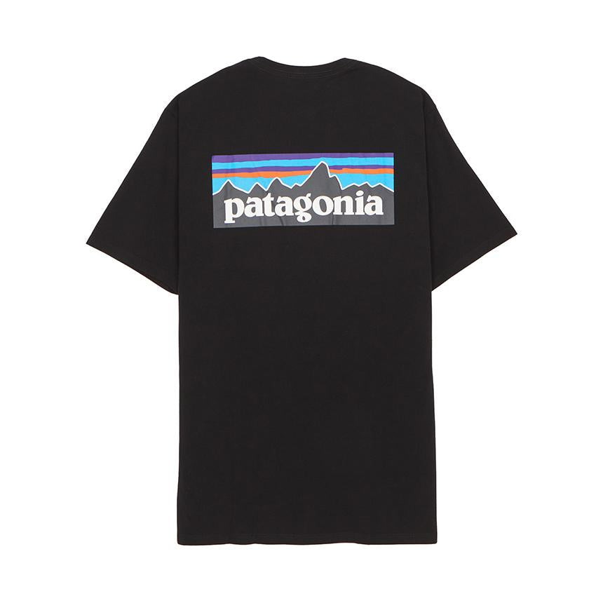 patagonia P-6 Responsibili-Tee Men’s Short Sleeve T-Shirt Black