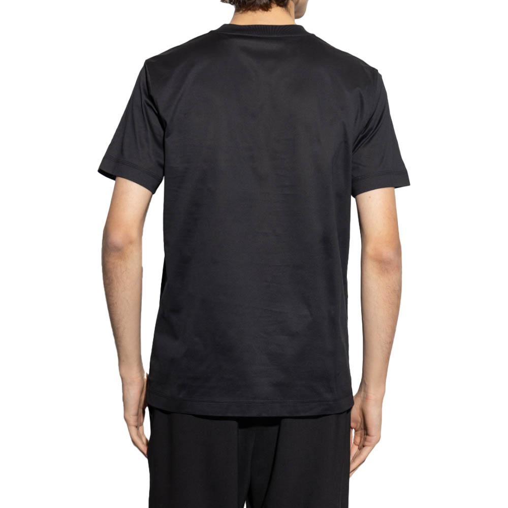 BURBERRY Classic Embroidered Logo Short Sleeve T-Shirt Black 8107453A1189
