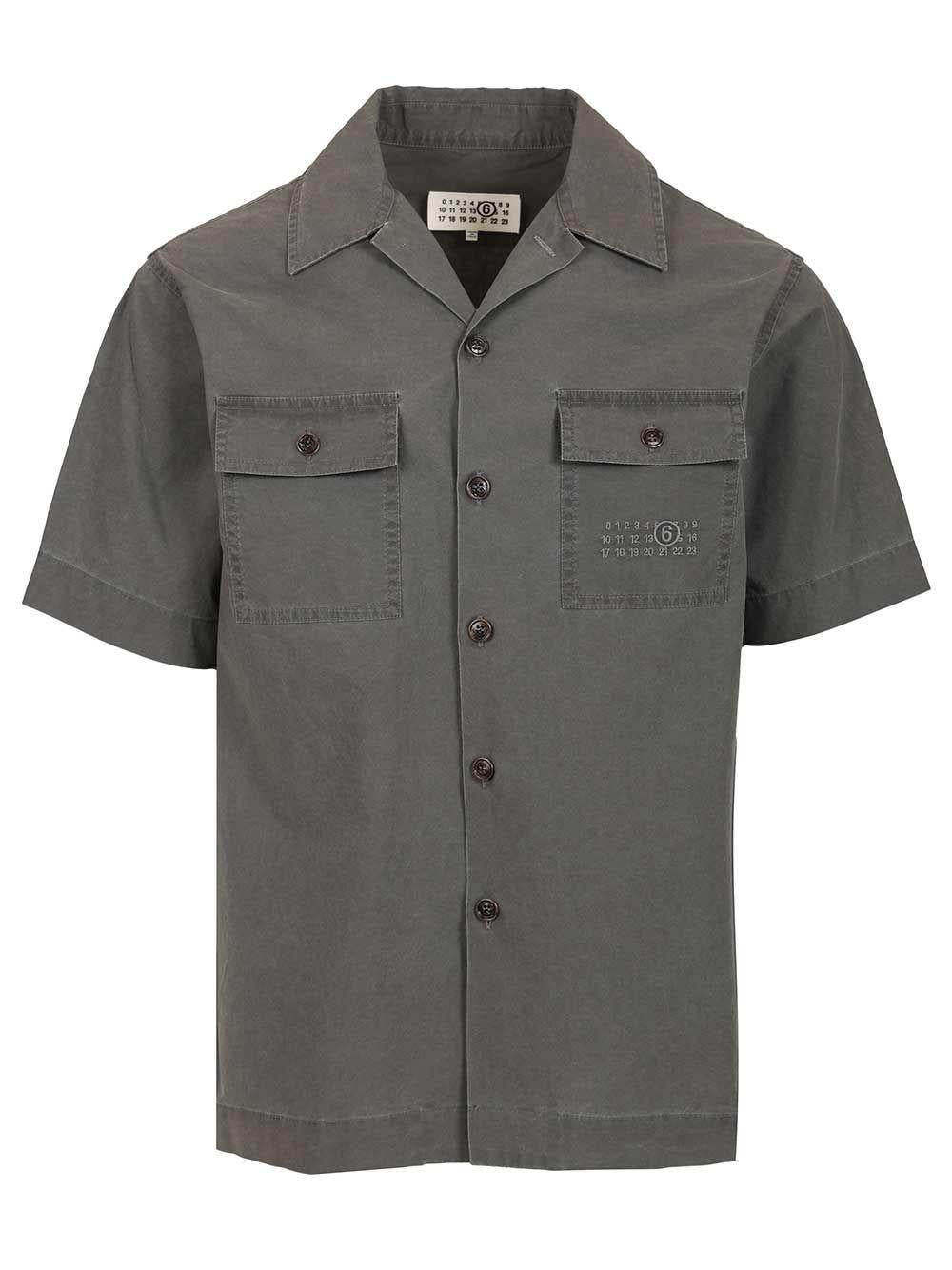 Maison Margiela Cotton Short Sleeve Shirt for Men