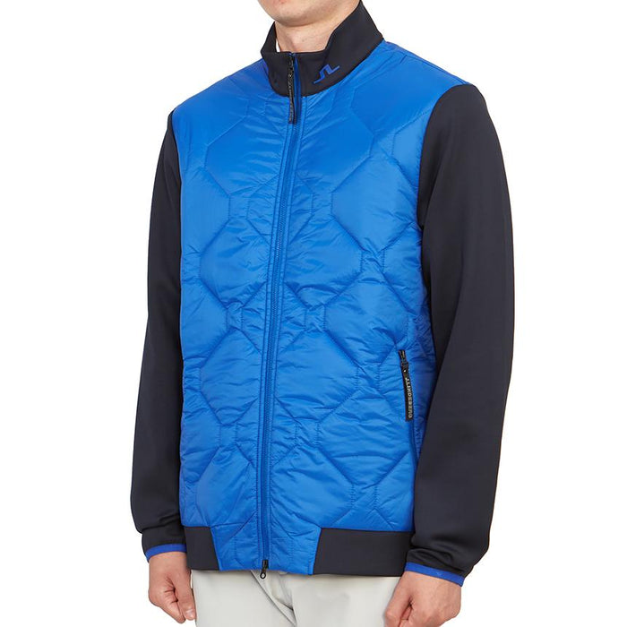 J LINDEBERG Men’s Golf Mid Layer Padded Jacket Navy