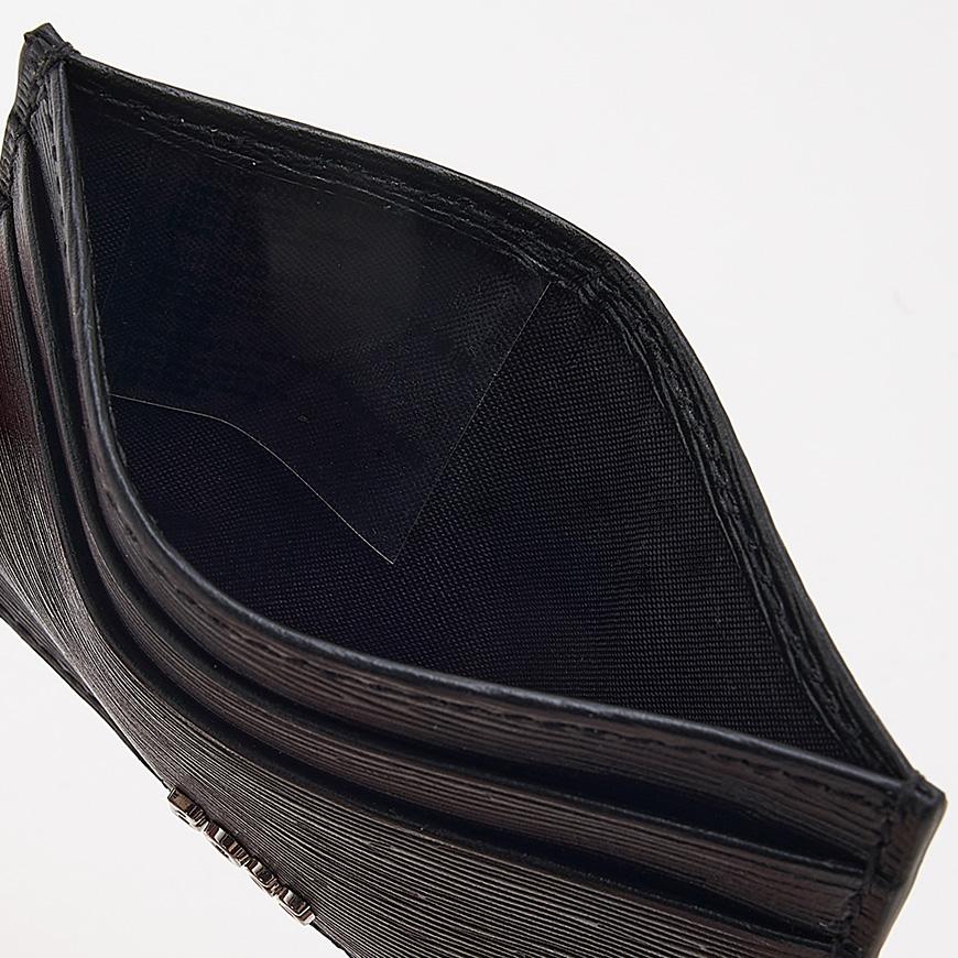 HUGO BOSS Men’s Logo Lettering Card Holder Wallet 50548831 001