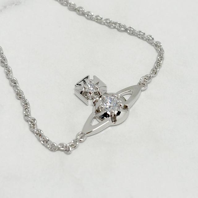 Vivienne Westwood Silver Orb Pendant Bracelet 6102024T 02P102 P102