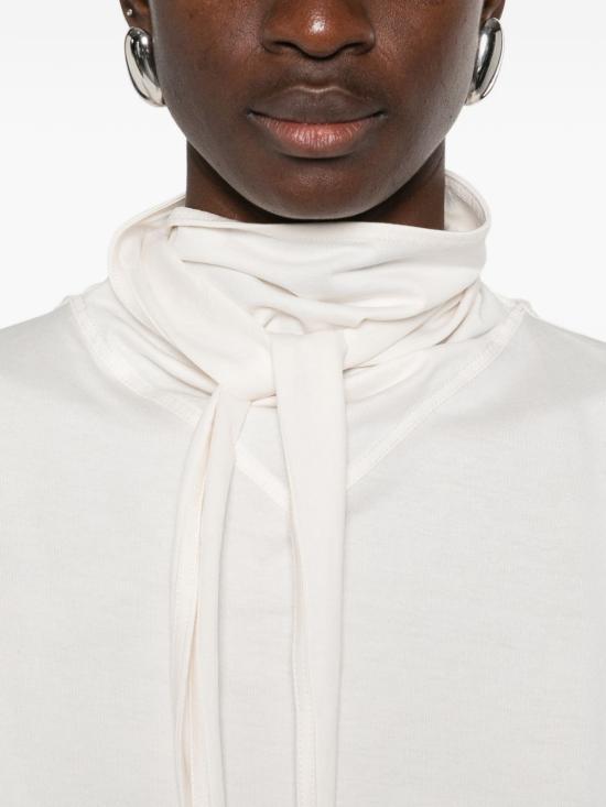 Lemaire Light Cream Jersey Shoulder T-Shirt TS0030LJ1018048