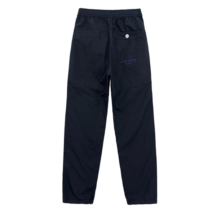 STONE ISLAND Marina Organic Cotton Sweatpants Joggers Black