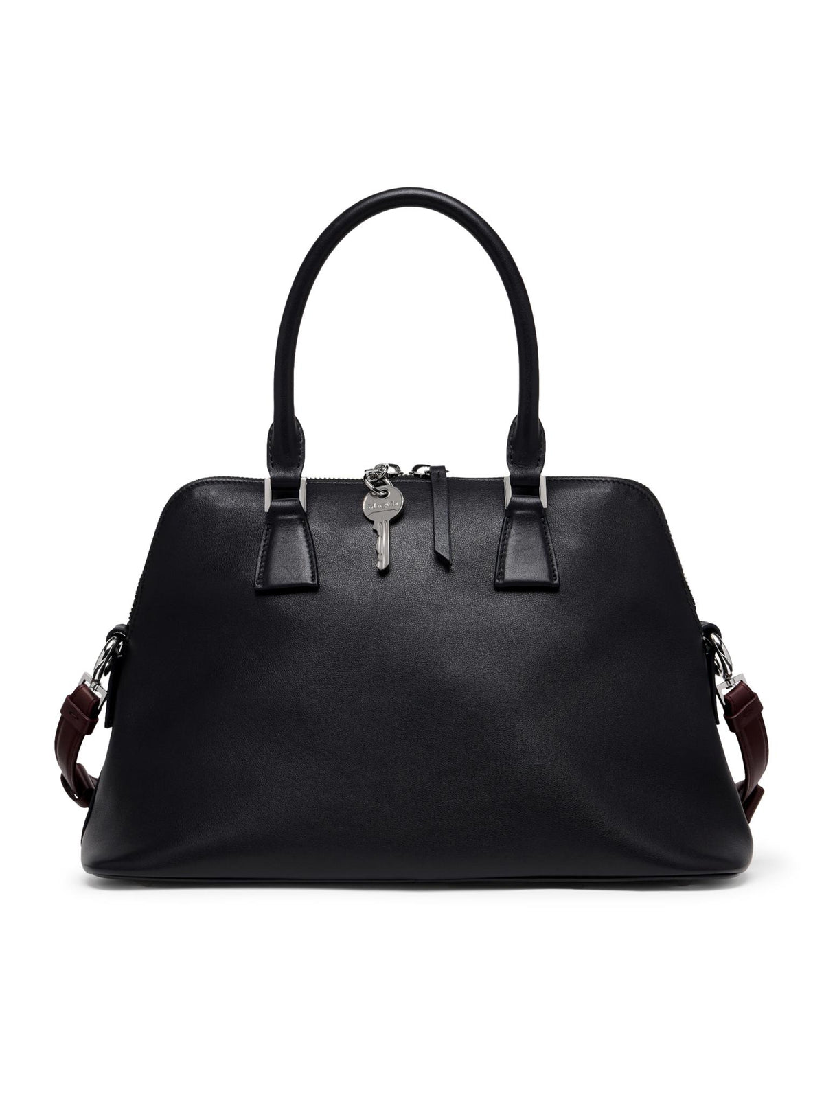 Maison Margiela Dark Grey Leather Shoulder Bag