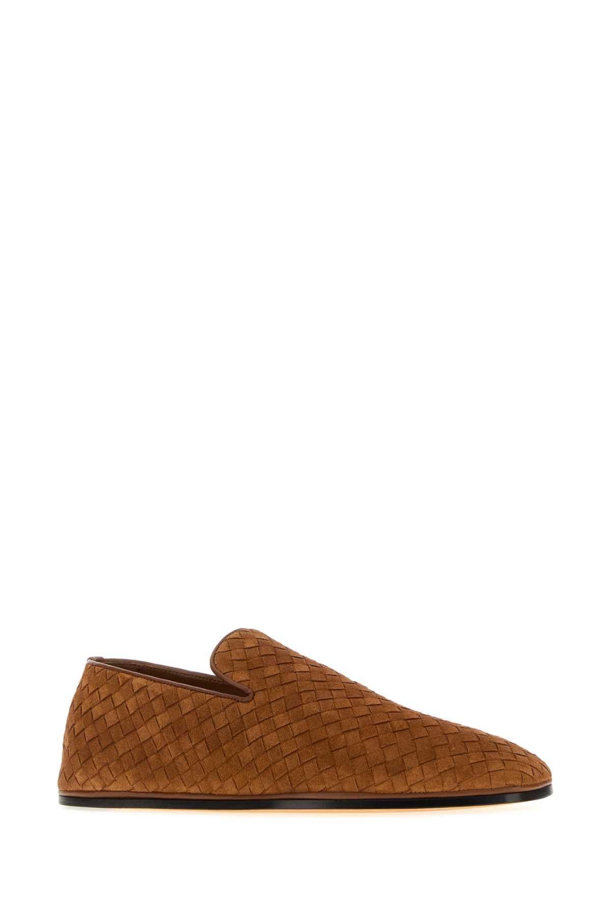 Bottega Veneta Brown Leather Loafer Men’s Dress Shoes
