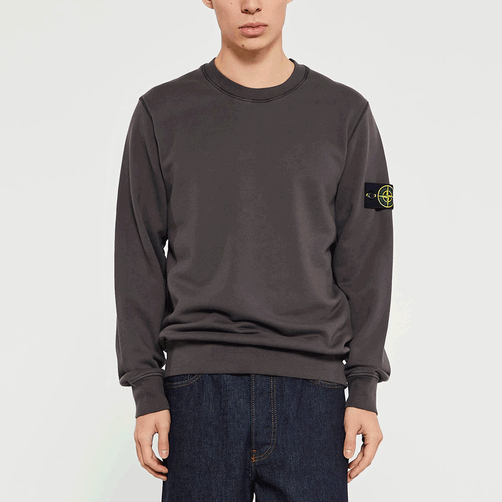 STONE ISLAND Men’s Cotton Sweatshirt 6100044 S0051 V0065