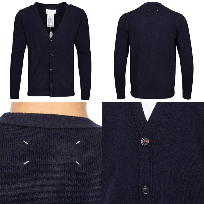 Maison Margiela Stitch Detail Cardigan for Men SI1HA0011 511