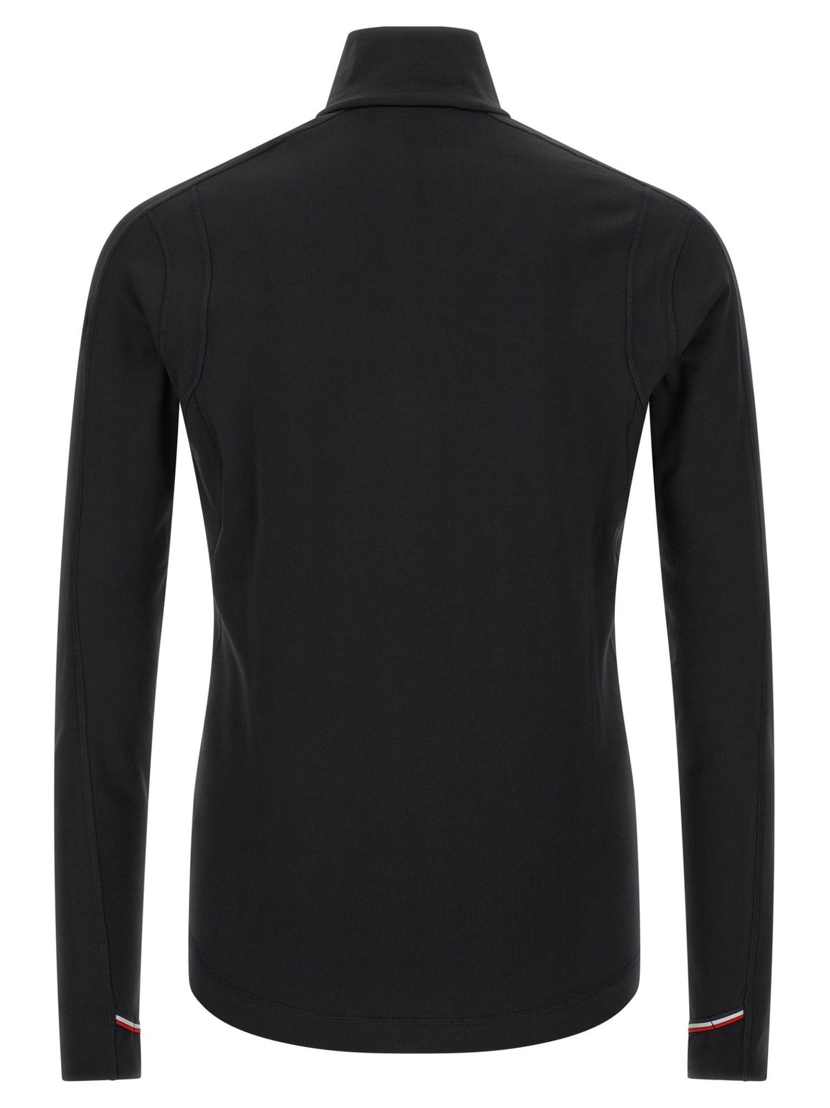 Moncler Black Cotton Logo Sweatshirt for Men