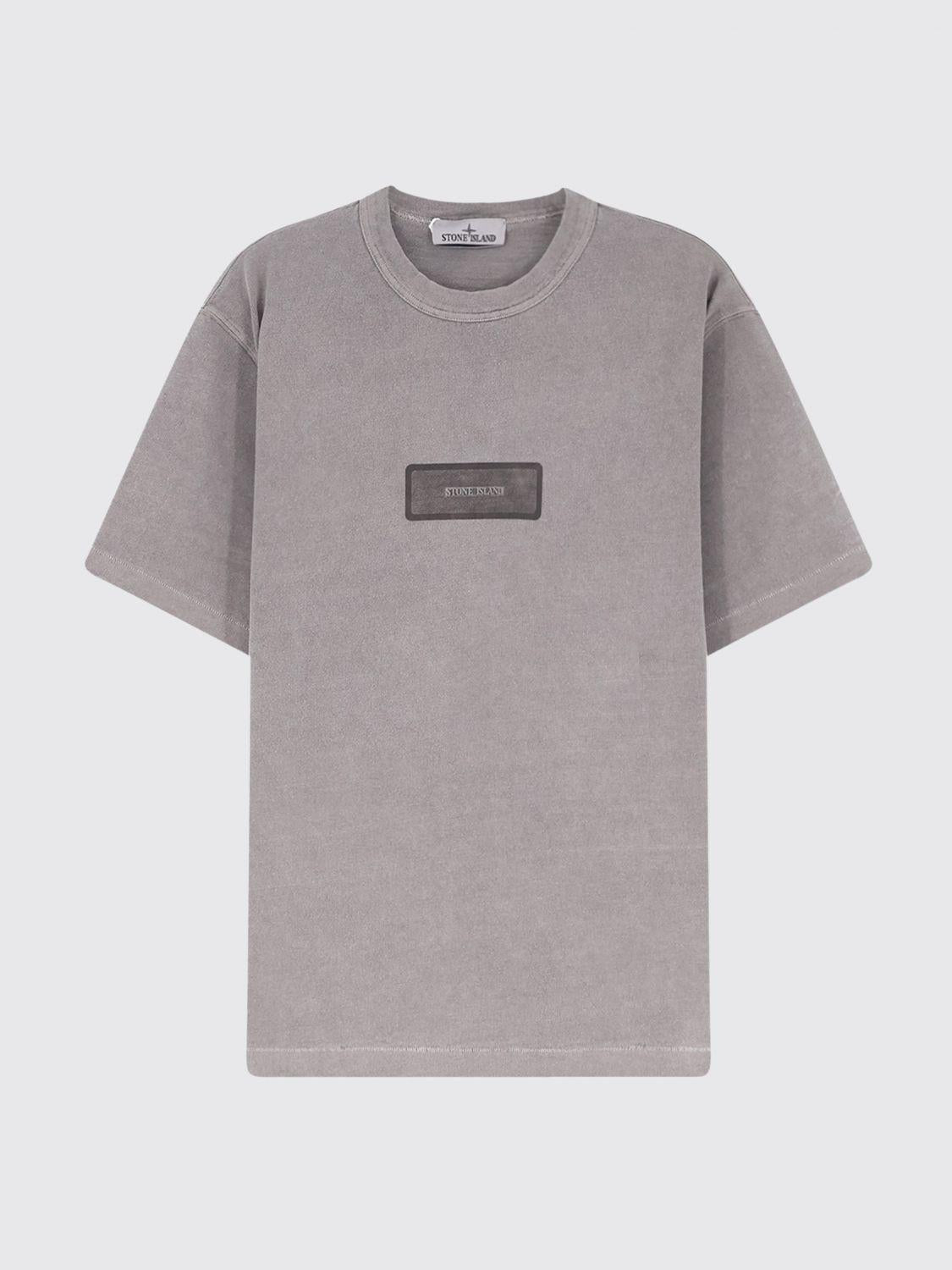 STONE ISLAND Cotton Short Sleeve T-Shirt Green Men’s