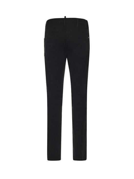 Dsquared2 Black Stretch Denim Jeans for Men S74LB1907 S39781900