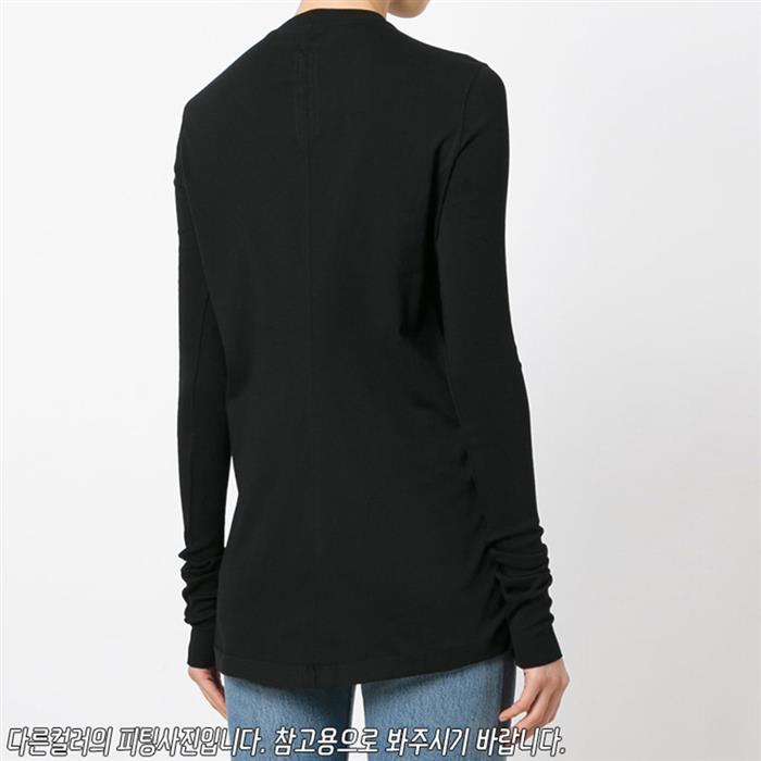 Rick Owens Shoulder Line Long Sleeve T-Shirt RN 11