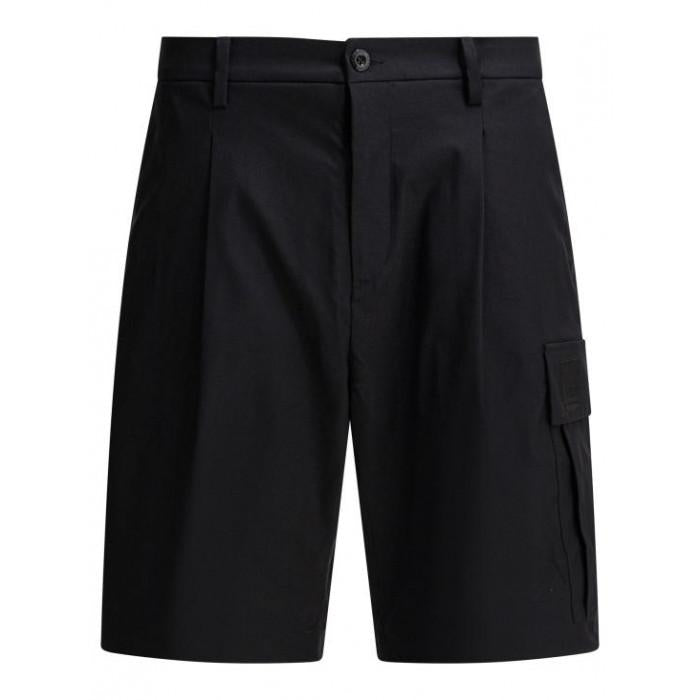 CP Company Technical Panama Cargo Pants Black Men's Classic Pants