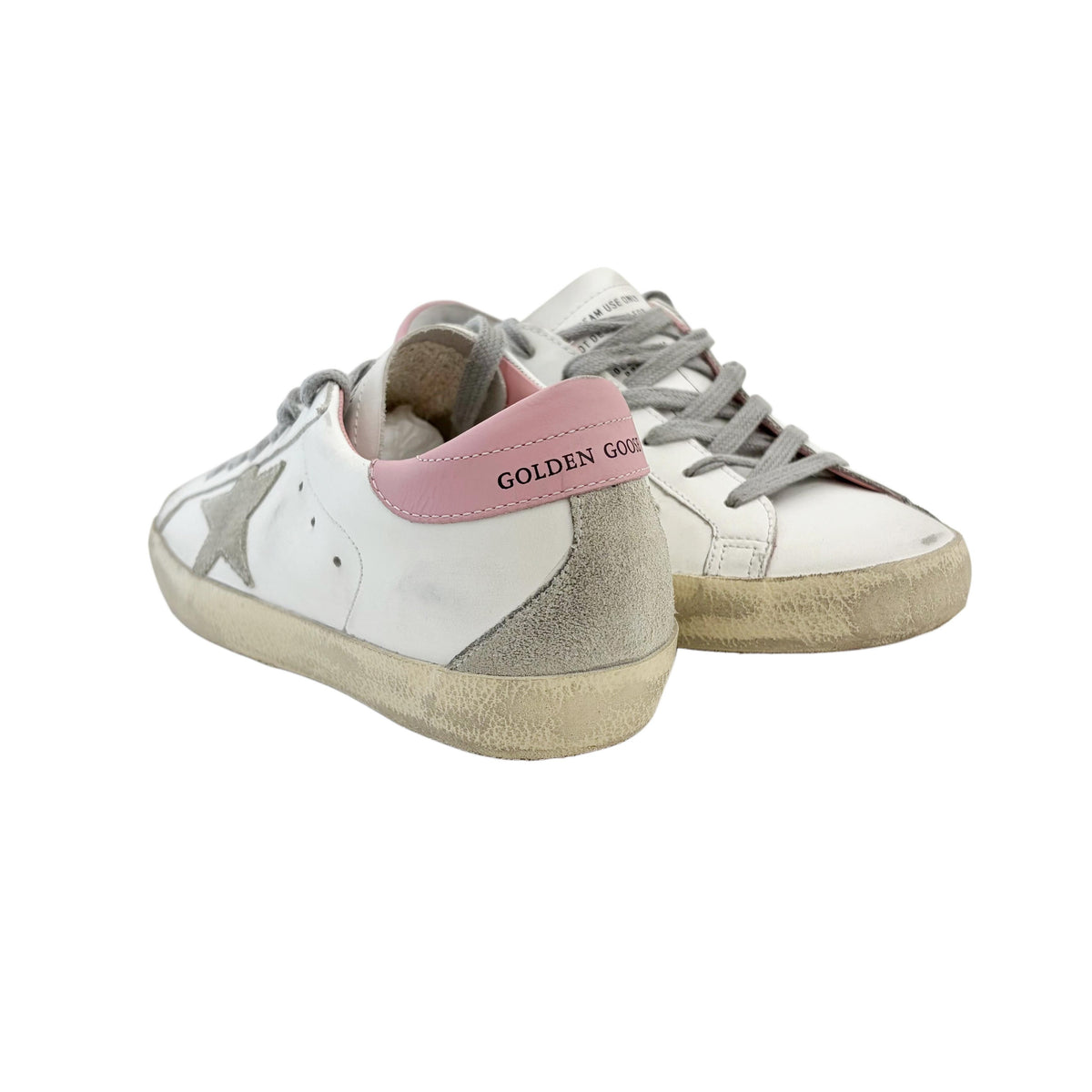 GOLDEN GOOSE Superstar Leather Low-Top Sneakers Women’s White