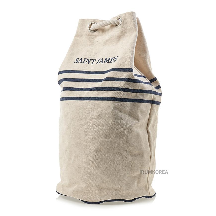 Saint James Unisex Straight Shoulder Bag Crossbody 0305 50 ECRU MARINE