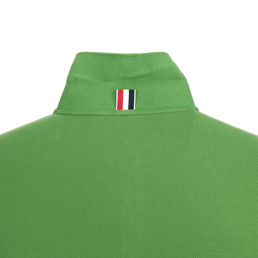 THOM BROWNE Men’s Long Sleeve Polo T-Shirt MJP137G 07976 330