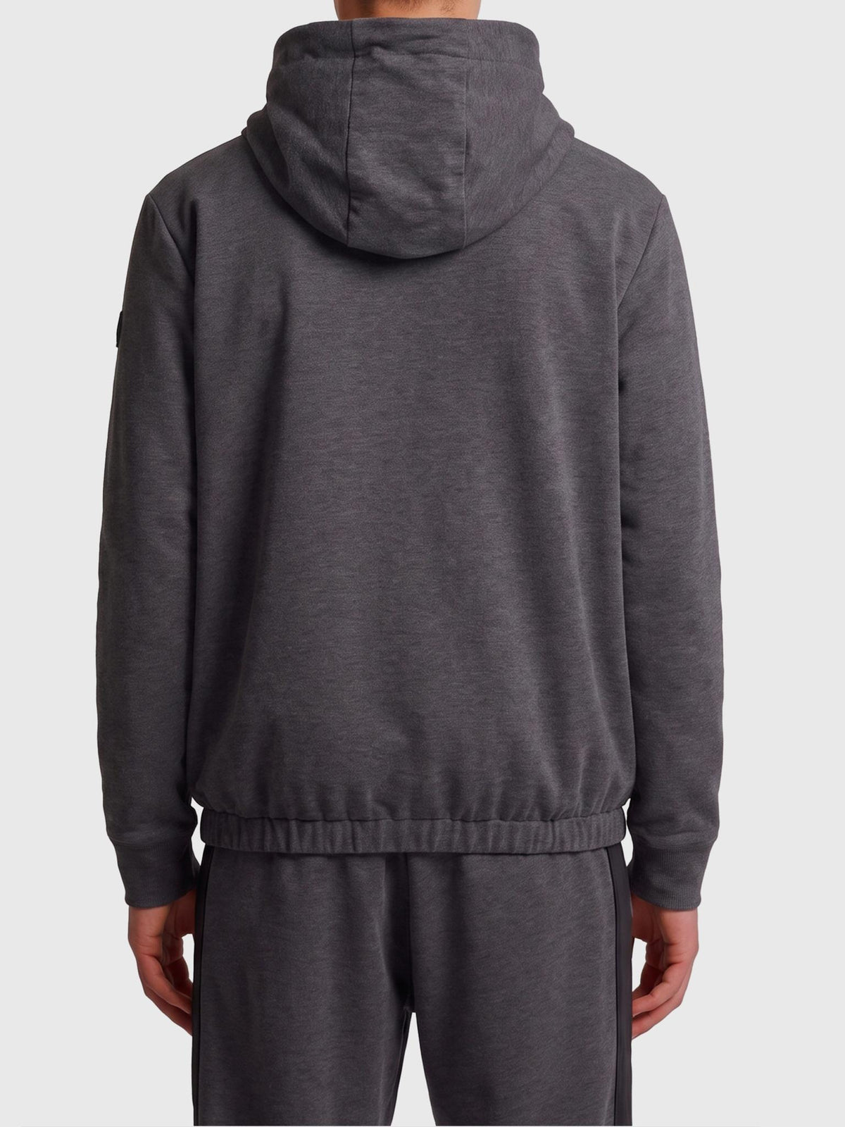 Moncler Black Zip-Up Hoodie for Men