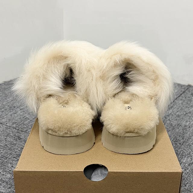 Ugg Disquette Platform Mule Slippers Winter Boots Women 1173930 SNDCS