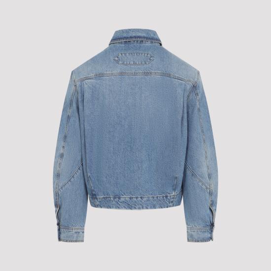 JACQUEMUS Blue Tabac Denim Jacket for Men