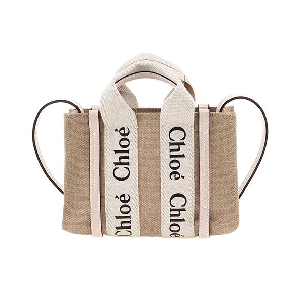Chloe Woody Mini Top Handle Tote Bag CHC22AP237I26 6J5