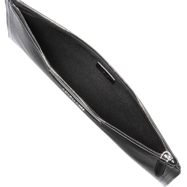 GIVENCHY Antigona Large Black Leather Clutch