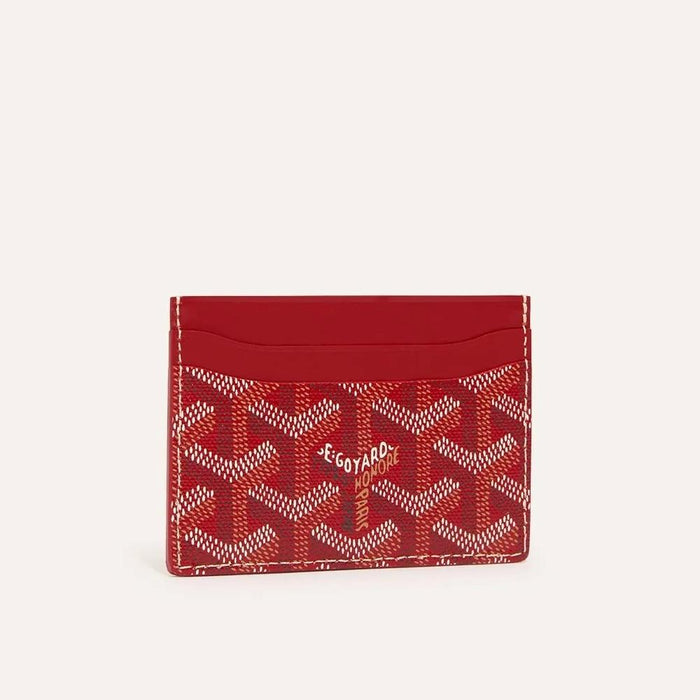 GOYARD Saint Sulpice Card Holder Unisex Multi-Color Leather Wallet