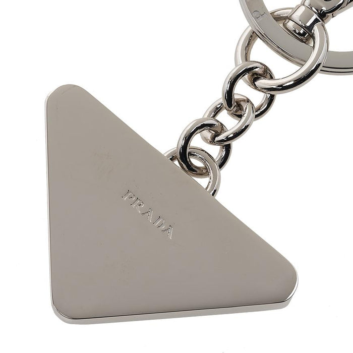 PRADA Men's Saffiano Leather Keychain 2PP080 053 F0216