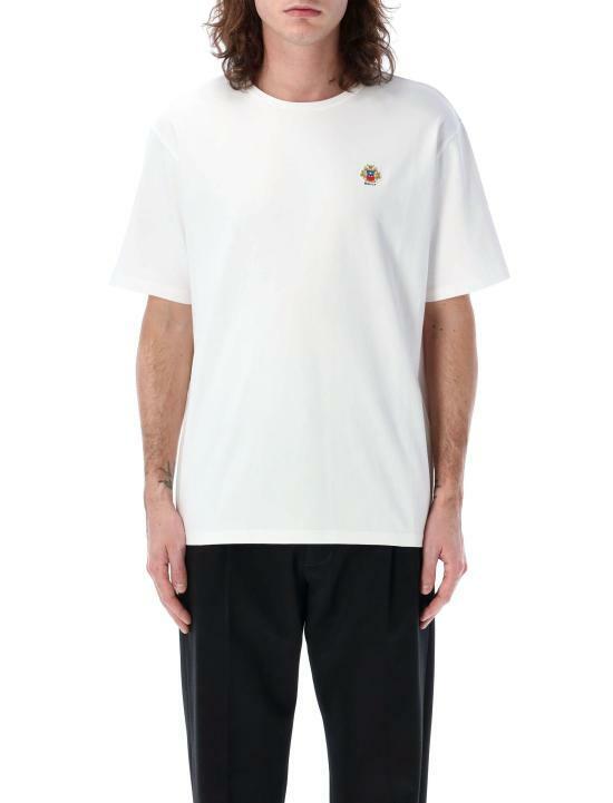 BALLY Crest Logo Short Sleeve T-Shirt for Men MJE06LCO318 U001