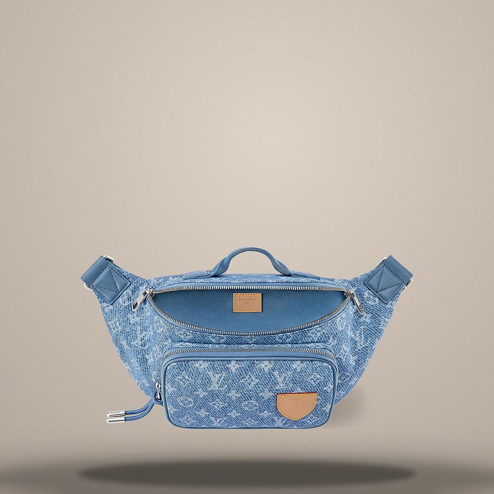Louis Vuitton Rush Bum Bag XL Blue Crossbody Bag M26912
