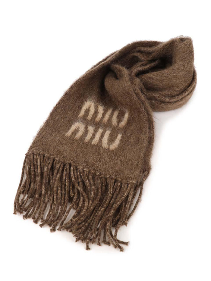 Miu Miu Wool Mohair Scarf