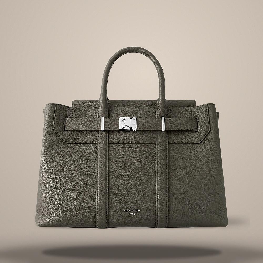 Louis Vuitton Georges Tote MM Khaki Canvas Tote Bag Z3302
