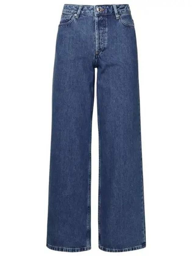 A.P.C. Elisabeth Jeans Blue Denim Pants for Women
