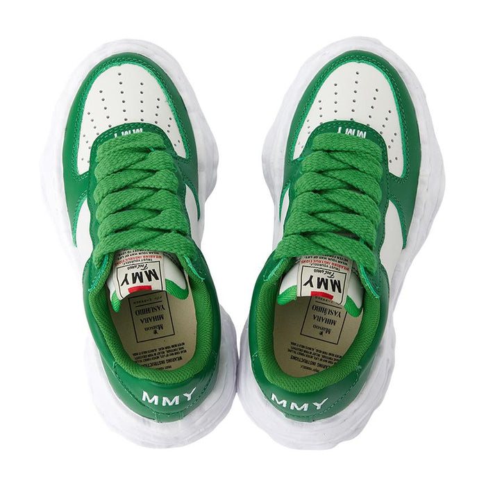 Maison Mihara Yasuhiro Wayne Original Sole Sneakers Green White Unisex
