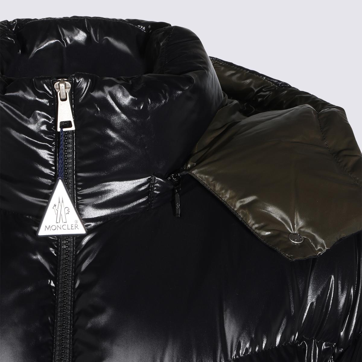 Moncler Black Down Puffer Jacket for Women