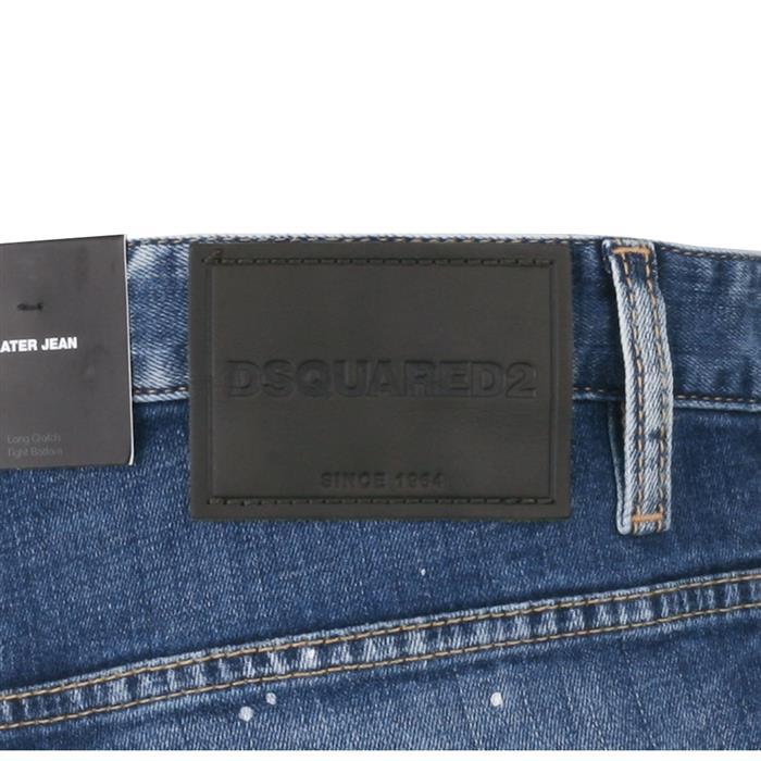 Dsquared2 Blue Denim Jeans for Men S74LB1551 S30342 470