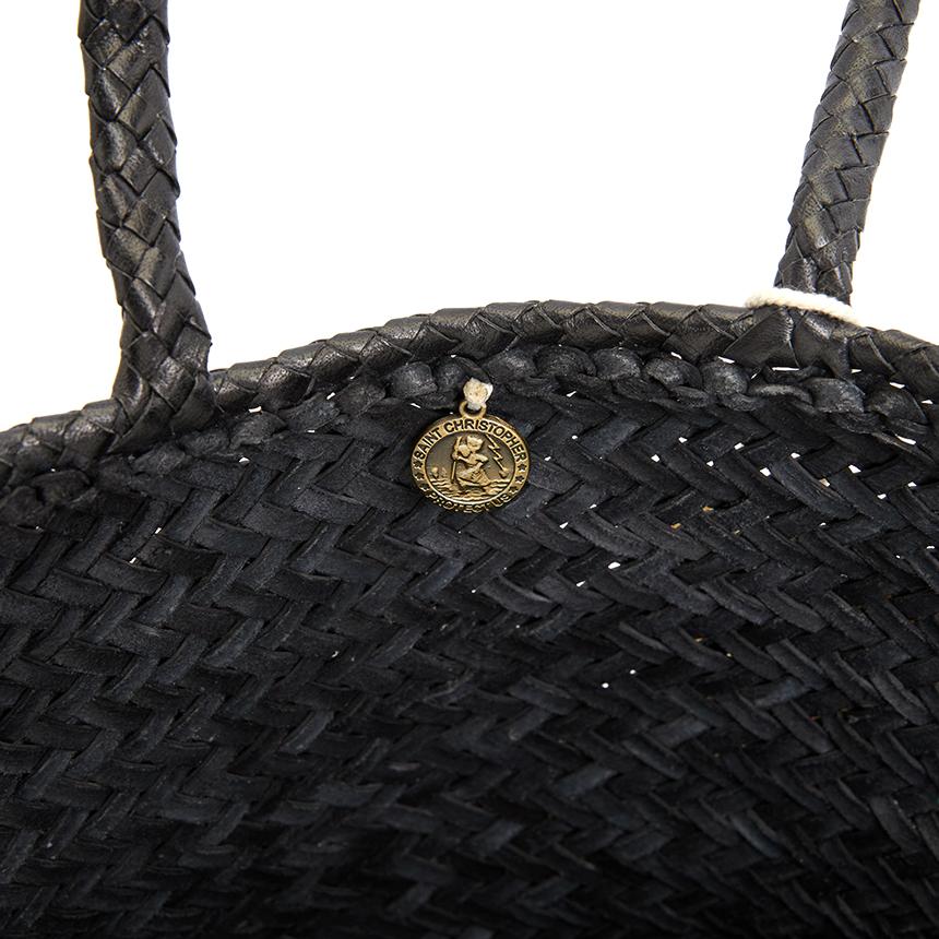 Dragon Diffusion Grace Small Women’s Basket Tote Bag Black