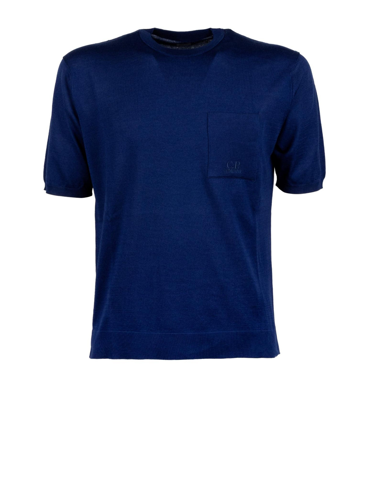 CP Company Short Sleeve Cotton T-Shirt Navy Men’s