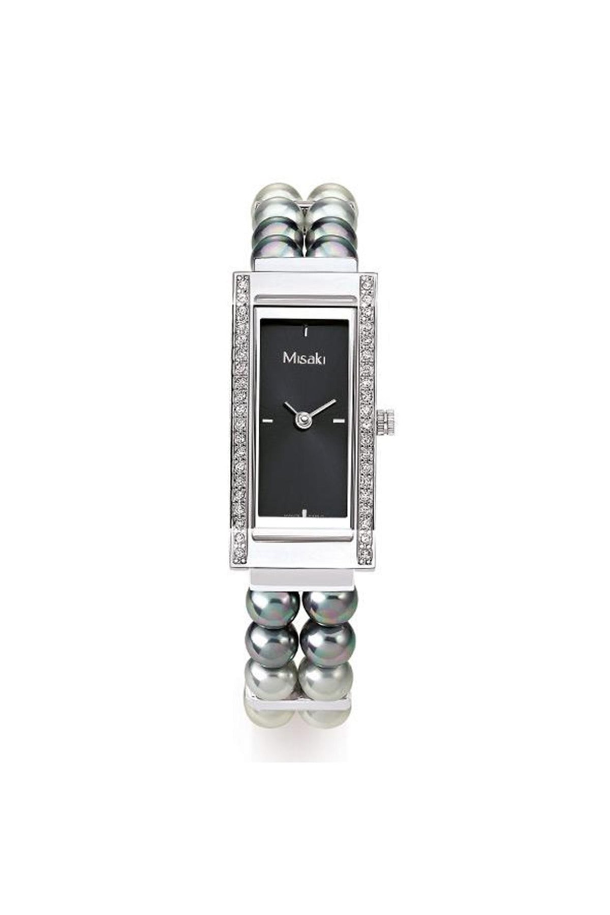 MISAKI Women’s Pearl Dial Metal Watch QCRWDELIGHTPEARLGR