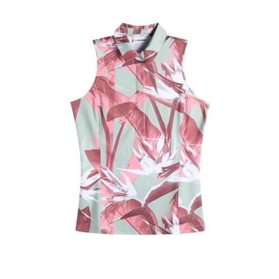J LINDEBERG Women’s Polo Shirt GWJT14822M546 PARADISE JADEITE M DOM