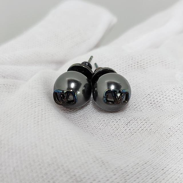 VALENTINO V Logo Signature Pearl Earrings